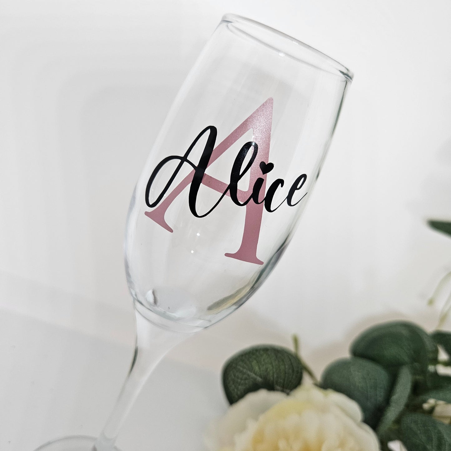 Personalised Prosecco Glass