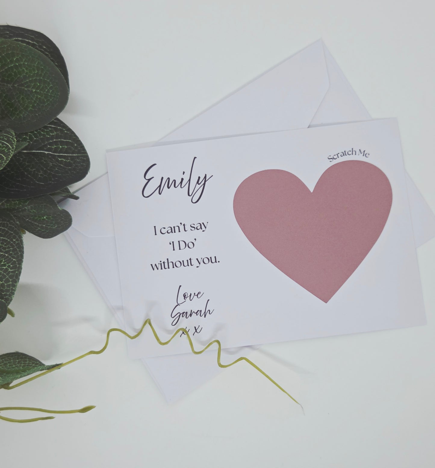 Bridesmaid Proposal Scratch Cards