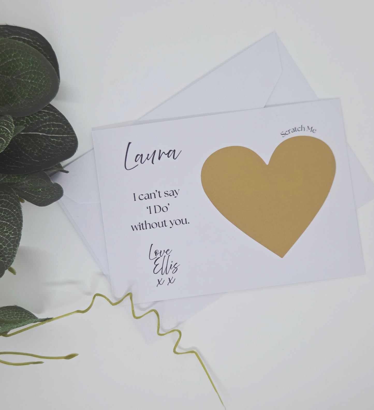 Bridesmaid Proposal Scratch Cards