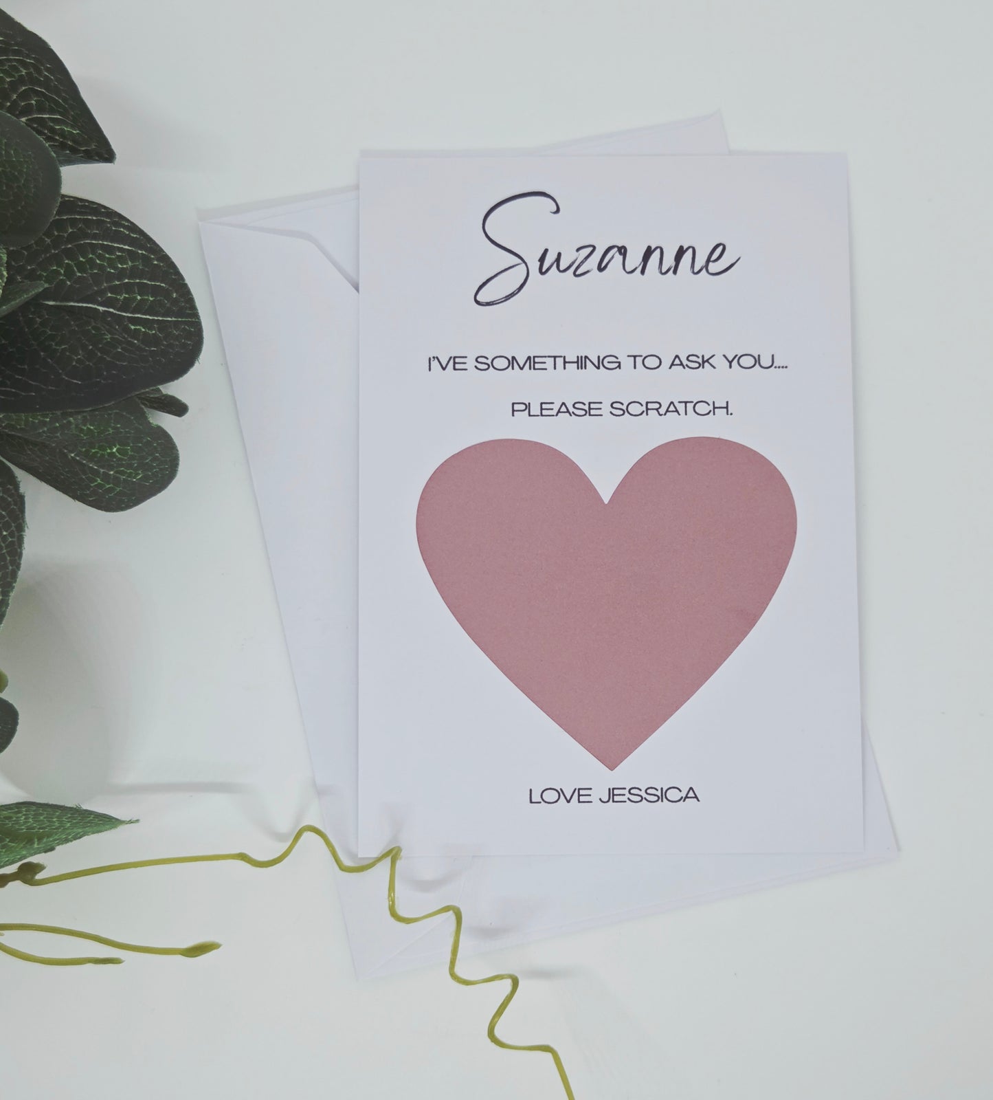 Bridesmaid Proposal Scratch Cards