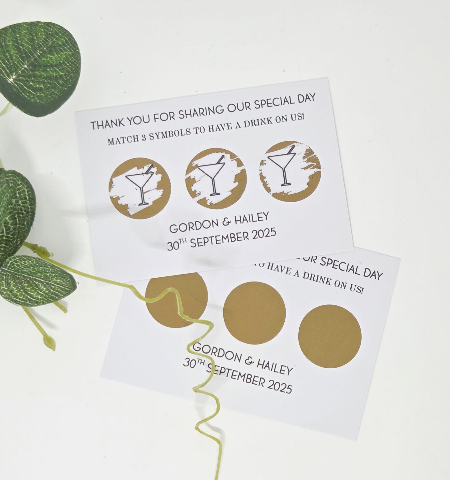 Have A Drink On Us Scratch Cards Pack of 50