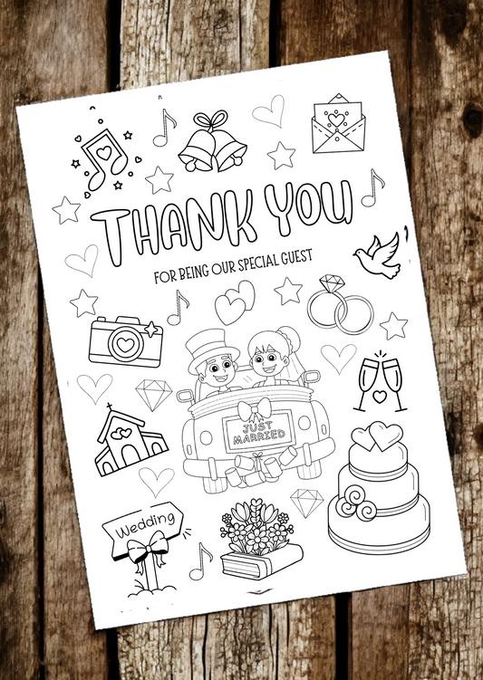 Childrens A4 Colouring Sheets Pack of 10