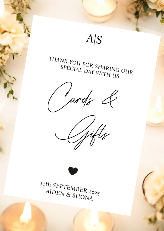 Moderno Cards & Gifts Editable Template