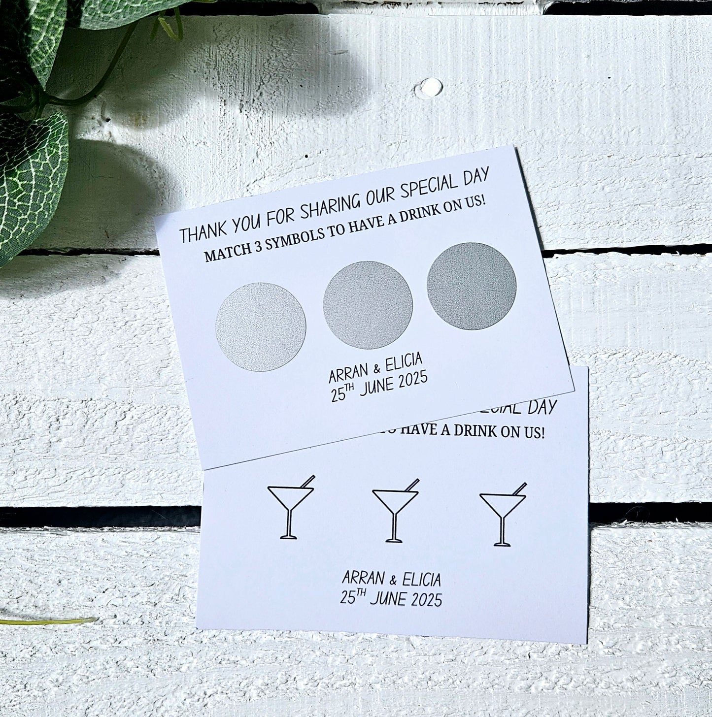 Have A Drink On Us Scratch Cards Pack of 50