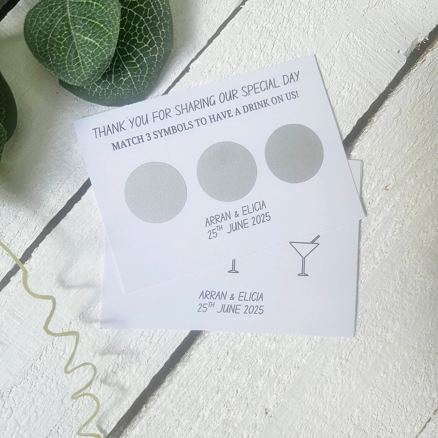 Have A Drink On Us Scratch Cards Pack of 50