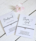 Wedding Bridal Party Wish Bracelets