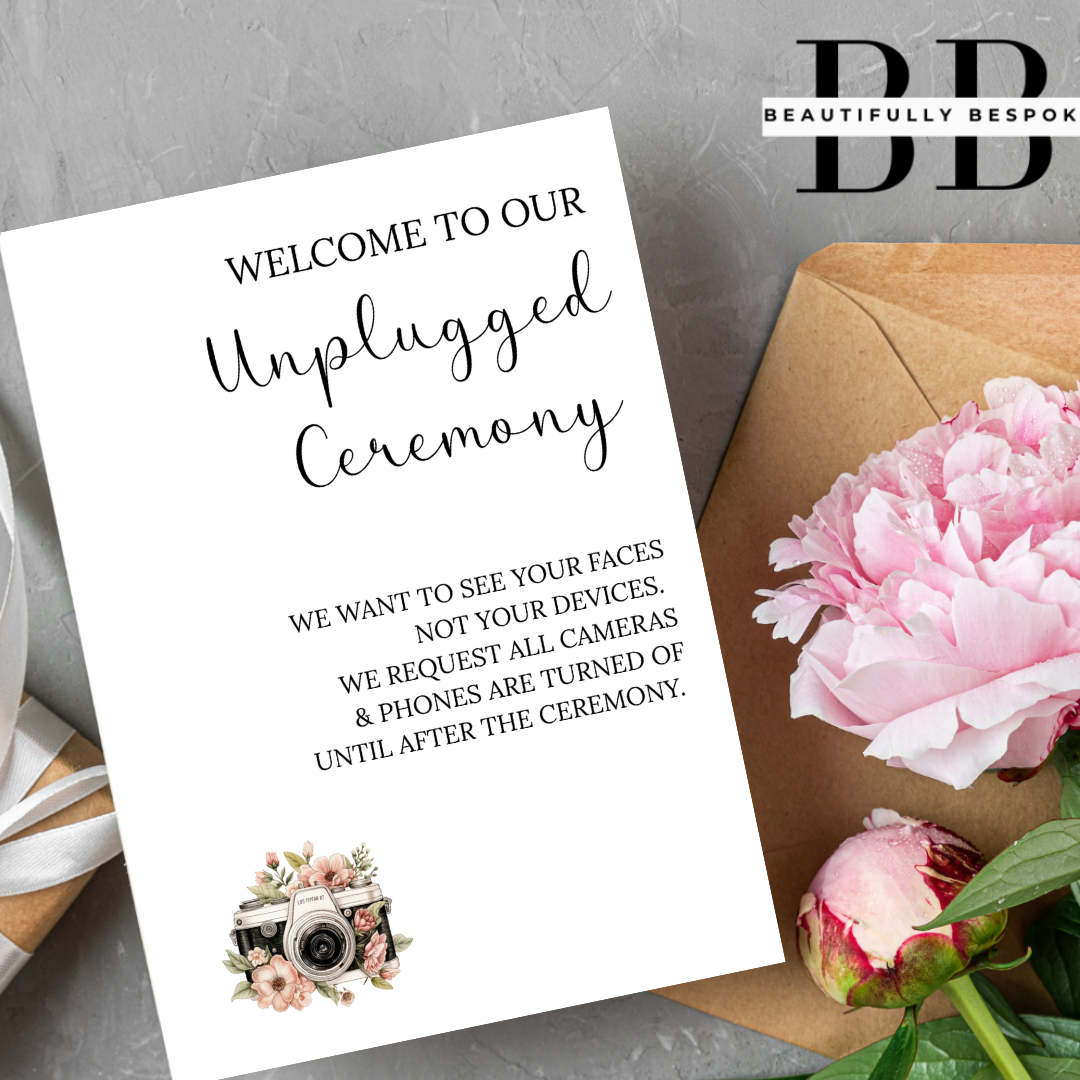 A4 Unplugged Ceremony Digital Download