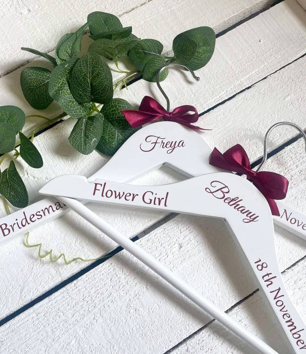 Personalised Wedding Hangers