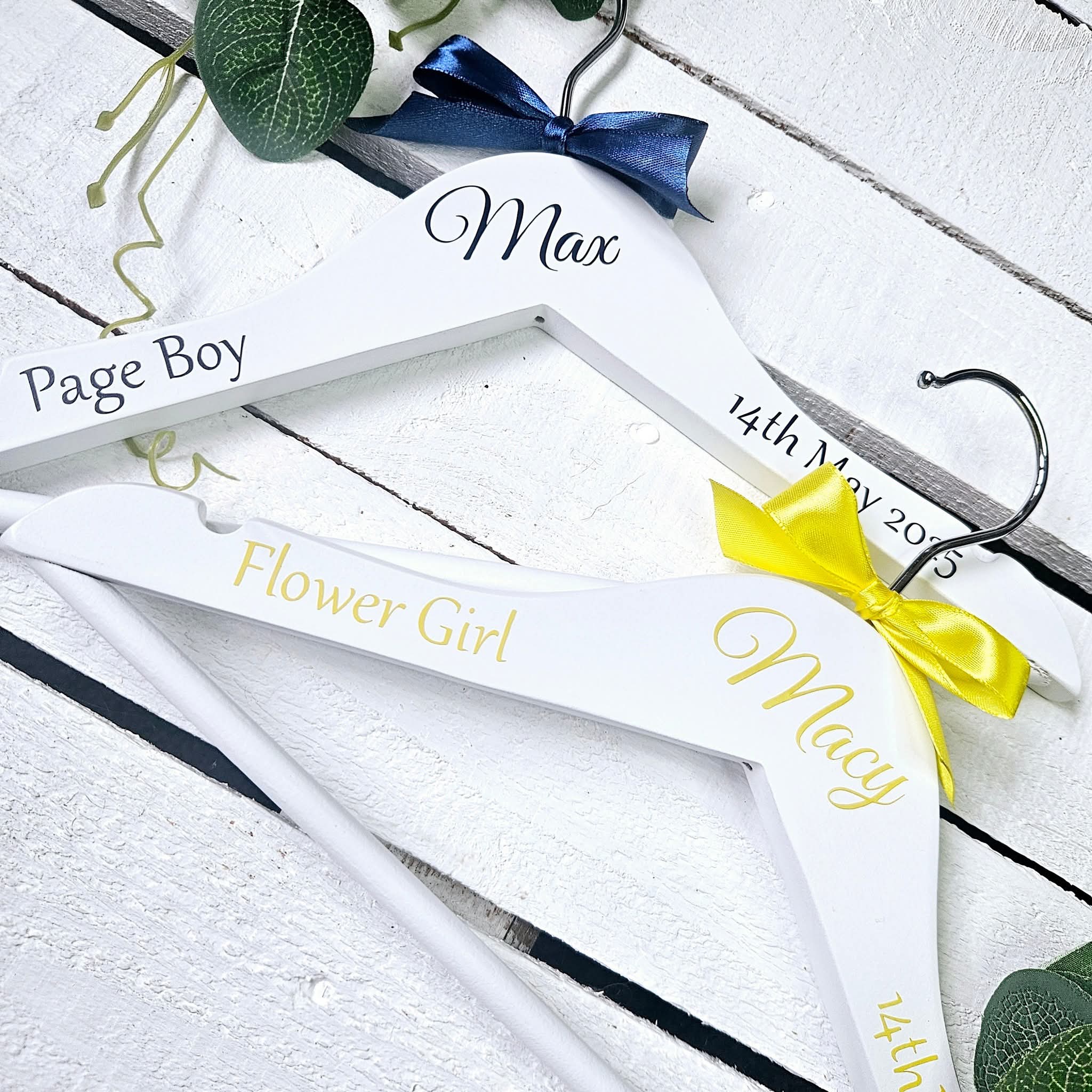 Wedding Hanger Vinyl Decal
