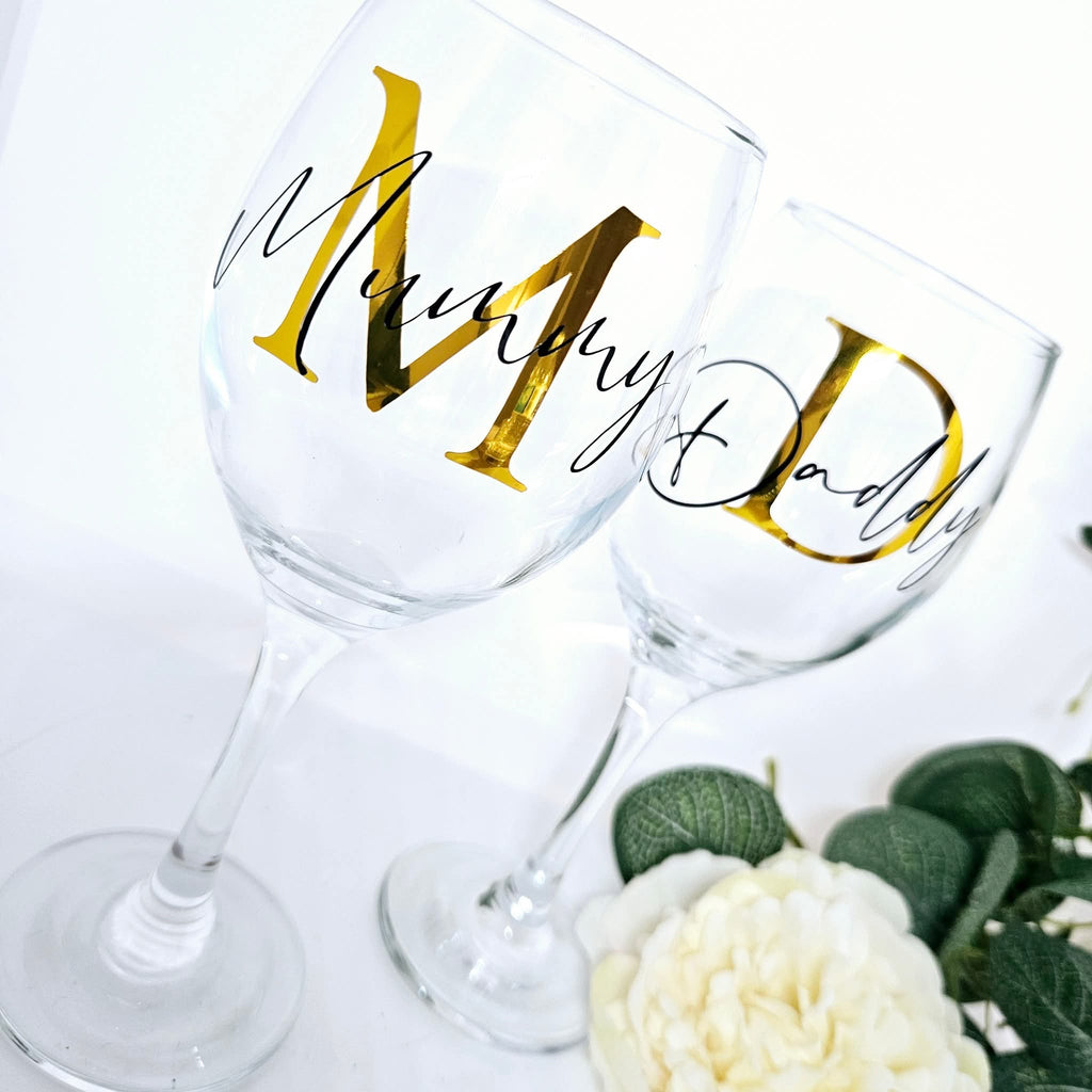 Personalised Wine Glass