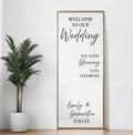 Wedding Mirror Welcome Vinyl