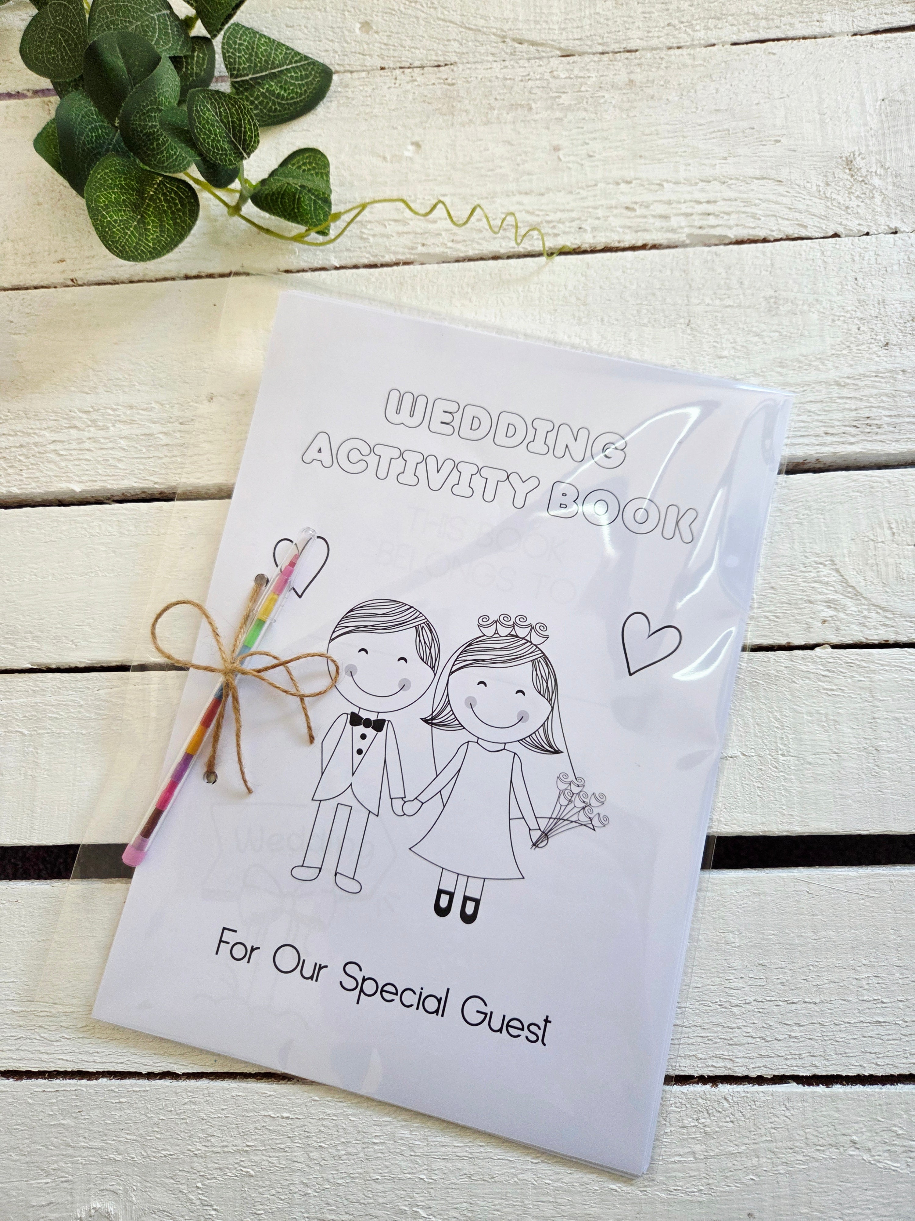 Children's Wedding Activity Pack