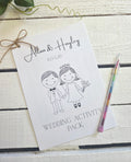 Personalised Children's Wedding Activity Packs