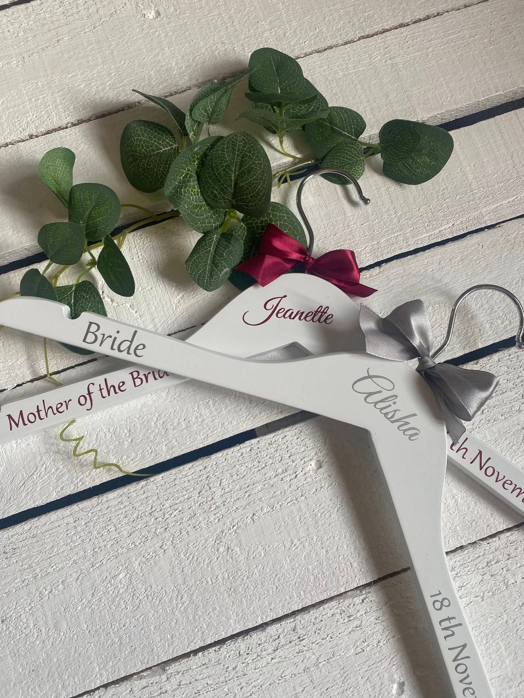 Personalised Wedding Hangers